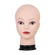 Soft Skull Bald Head Mannequin