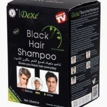 Dexe Black Hair Shampoo Dye