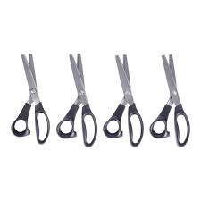 Plastic zigzag scissors (small)